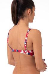 MIX REGGISENO FERRETTO DONNA  ROSSO/BLU/AVORIO ANTEAFAN CILE BE BEACH